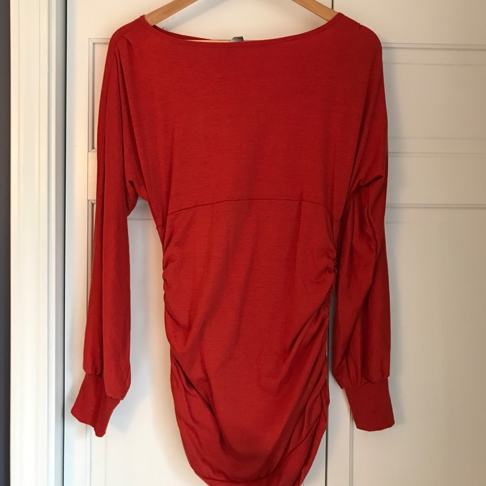 Lilac Maternity Orange Top